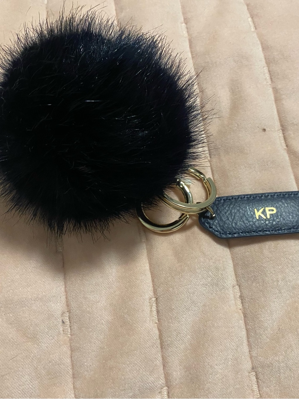 Personalized keychain puff